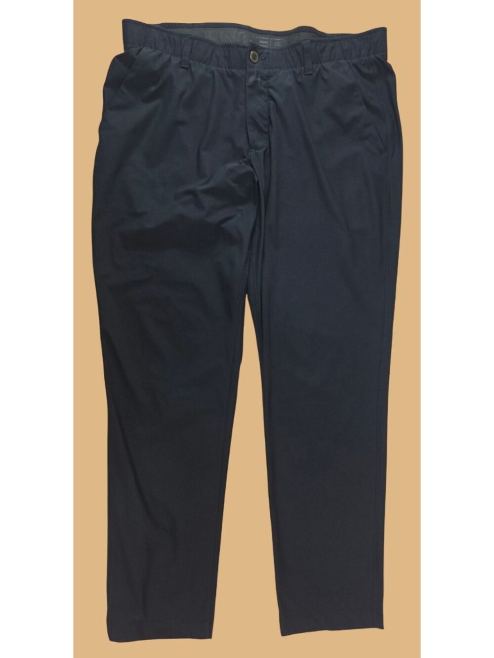 Under Armour Mens Black Stretch Golf Pants 38x32